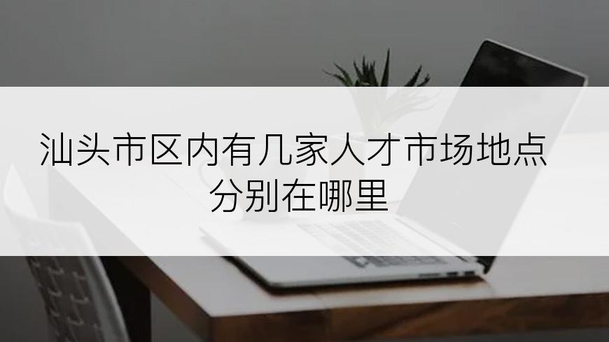 汕头市区内有几家人才市场地点分别在哪里