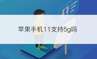 苹果手机11支持5g吗