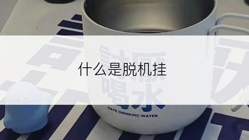 什么是脱机挂