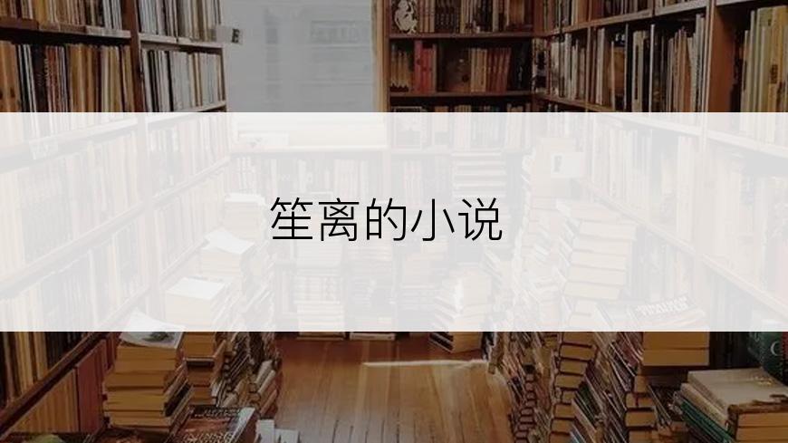 笙离的小说