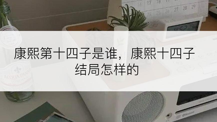 康熙第十四子是谁，康熙十四子结局怎样的