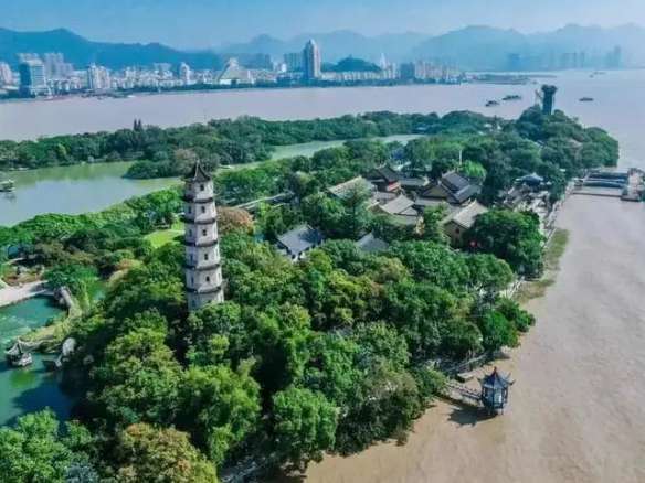 来温州江心屿旅游