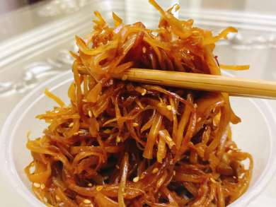 老北京酱咸菜丝的制作方法