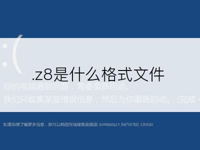 .z8是什么格式文件