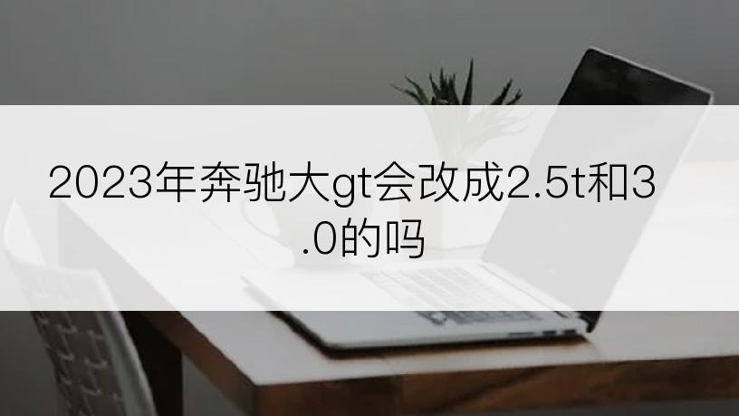 2023年奔驰大gt会改成2.5t和3.0的吗