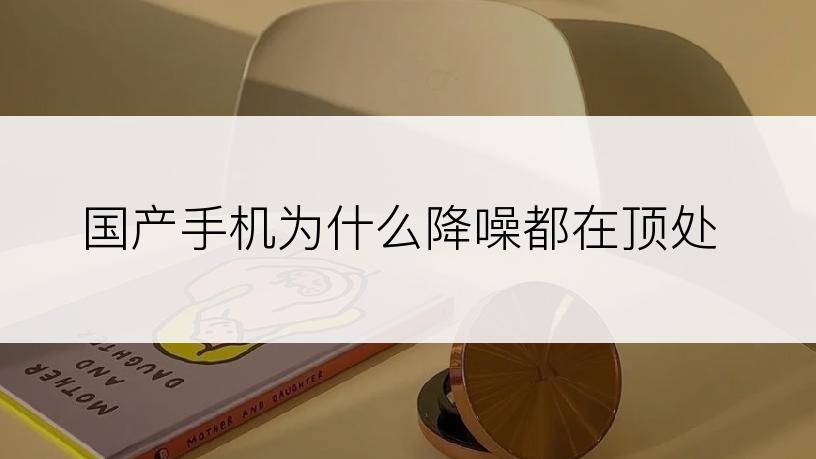 国产手机为什么降噪都在顶处