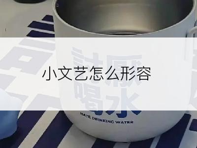 小文艺怎么形容