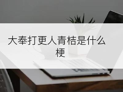 大奉打更人青桔是什么梗