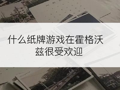 什么纸牌游戏在霍格沃兹很受欢迎