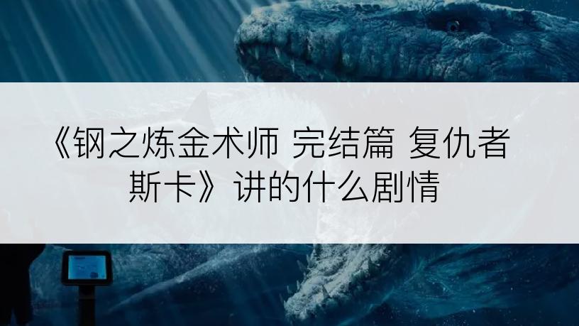 《钢之炼金术师 完结篇 复仇者斯卡》讲的什么剧情
