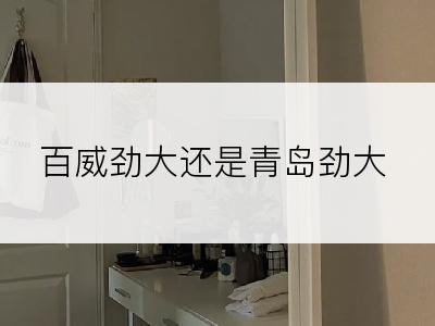 百威劲大还是青岛劲大