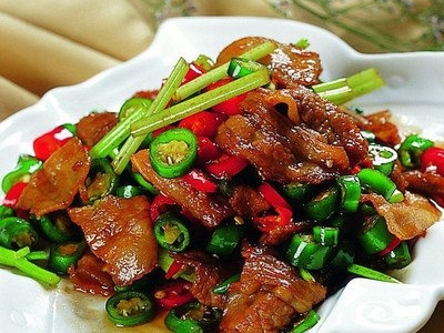 农家小炒肉的制作方法