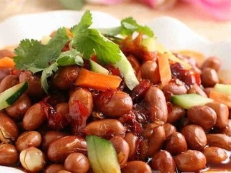 老醋花生米的制作方法