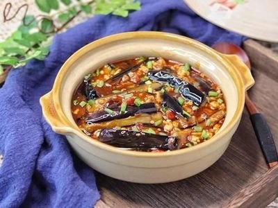 新派川菜一麻婆茄子的制作方法