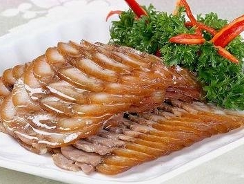 水晶扒肘子的制作方法