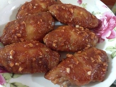 叉烧蒜香烤翅的制作方法