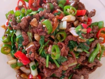 小炒黄牛肉的制作方法