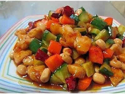 红油宫保鸡丁的制作方法
