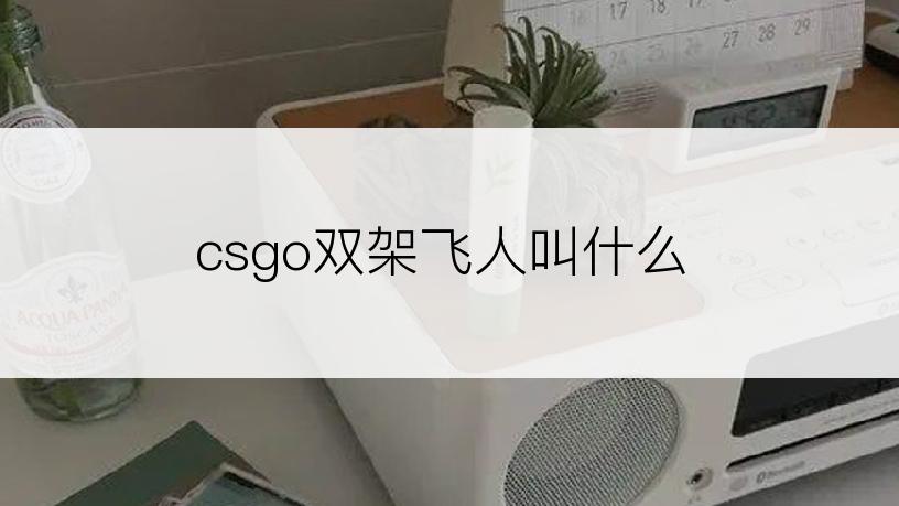 csgo双架飞人叫什么