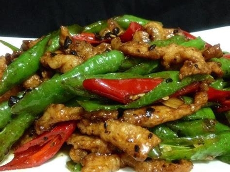 酱香辣椒炒肉的制作方法