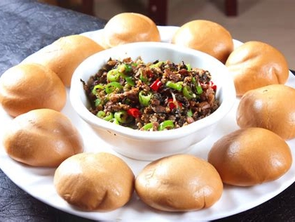 外婆菜杂粮包的制作方法