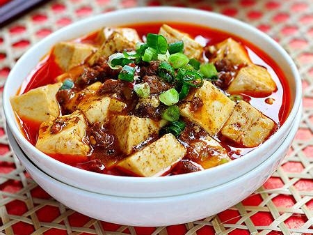 香辣麻婆豆腐的制作方法