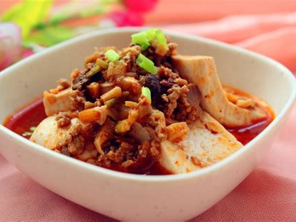 肉沫豆腐的制作方法