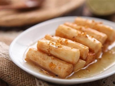 糖汁山药的制作方法