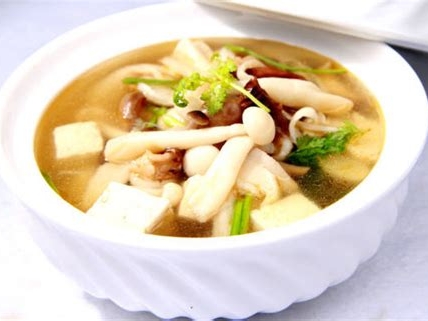 水炒鸡汤豆腐的制作方法