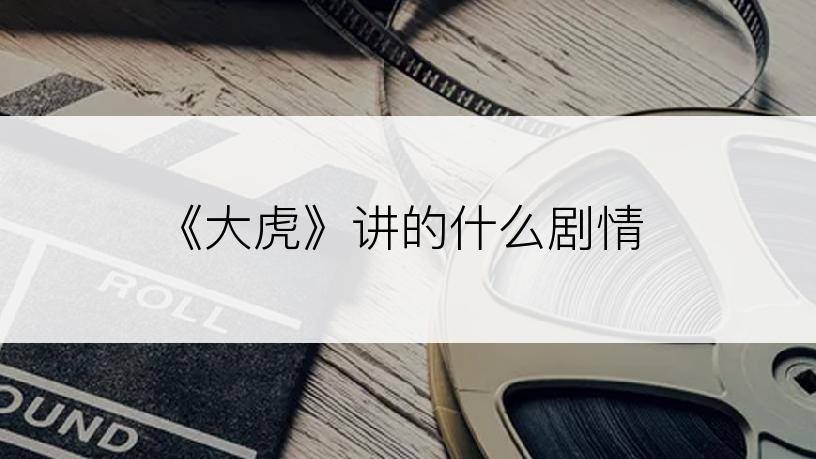 《大虎》讲的什么剧情
