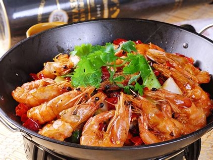 干锅鱿鱼虾的制作方法