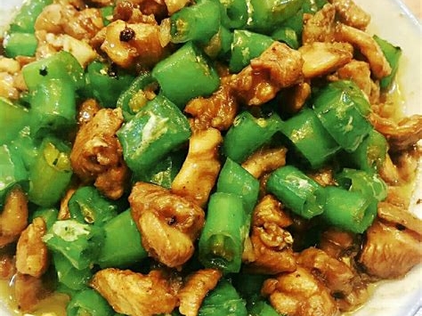 辣椒焖鸡腿的制作方法