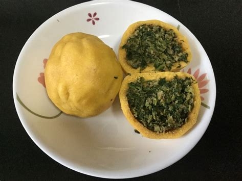 酸菜油渣玉米团子的制作方法