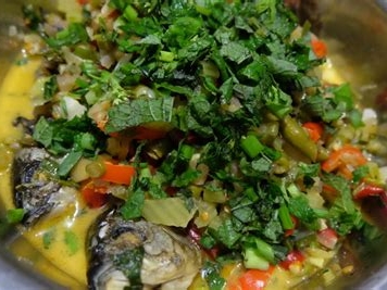 四川藿香泡菜鱼的制作方法