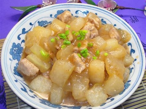 猪肉炖冬瓜的制作方法