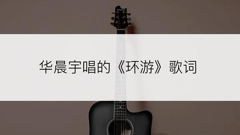 华晨宇唱的《环游》歌词