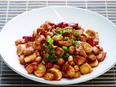 新版酱爆鸡丁的制作方法