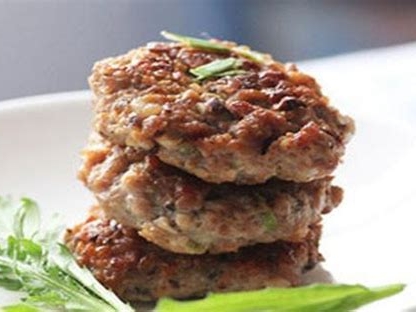 牛肉粉条香菇肉饼的制作方法