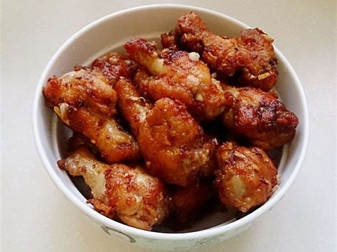 无油香酥鸡翅根的制作方法