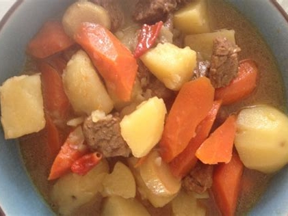 萝卜土豆炖牛肉的制作方法