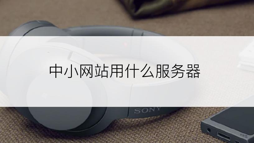 中小网站用什么服务器