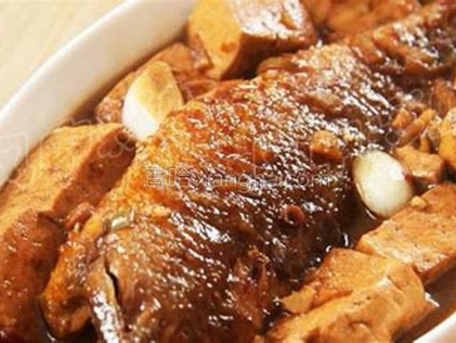 小黄鱼烧豆腐的制作方法