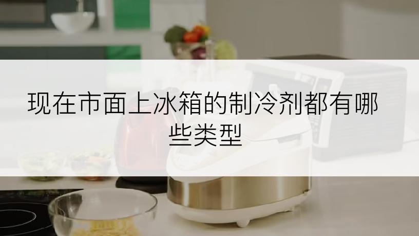 现在市面上冰箱的制冷剂都有哪些类型