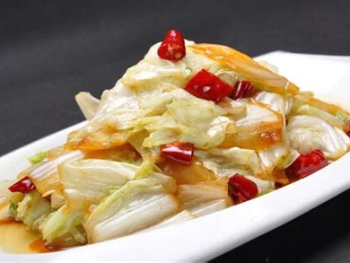 酸辣白菜的制作方法