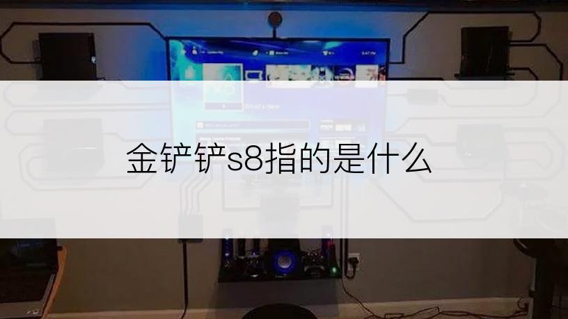 金铲铲s8指的是什么