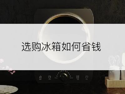 选购冰箱如何省钱