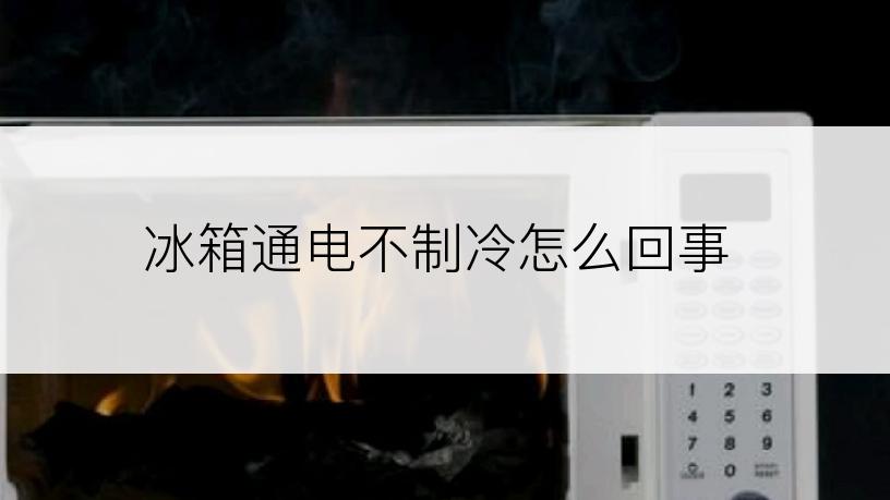 冰箱通电不制冷怎么回事