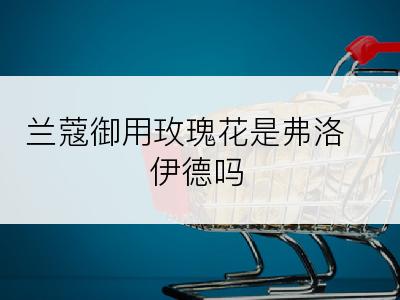 兰蔻御用玫瑰花是弗洛伊德吗