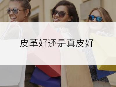 皮革好还是真皮好