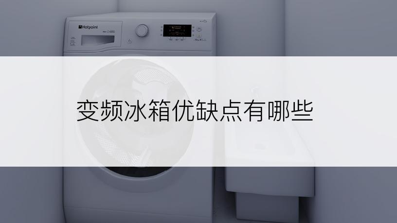 变频冰箱优缺点有哪些